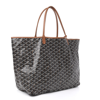 Goyard Goyardine Saint Louis GM Black Gold 4 of 11
