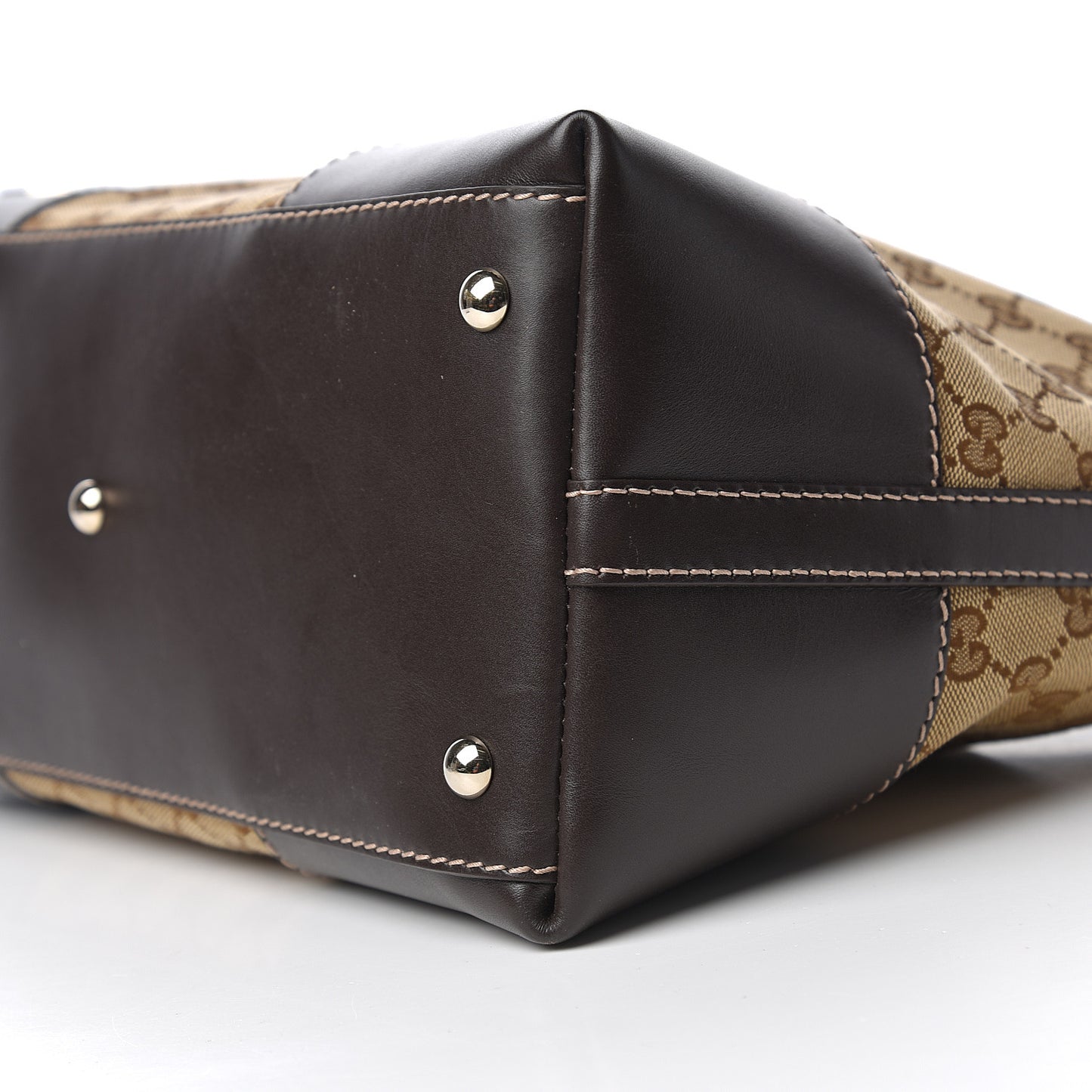 Monogram Medium Lovely Heart Hobo Brown