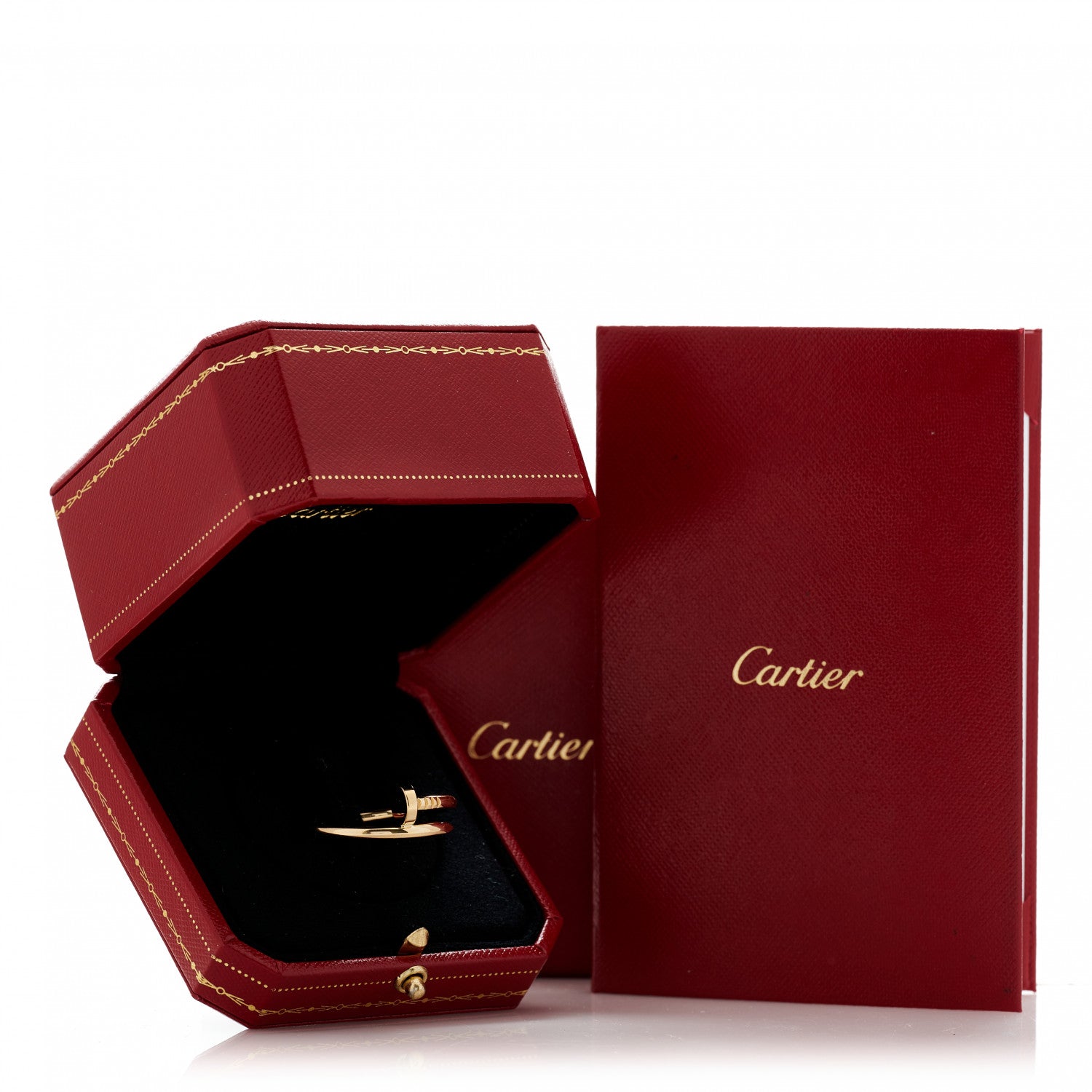 Cartier 18K Yellow Gold Juste Un Clou Ring 69 12.5 5 of 5