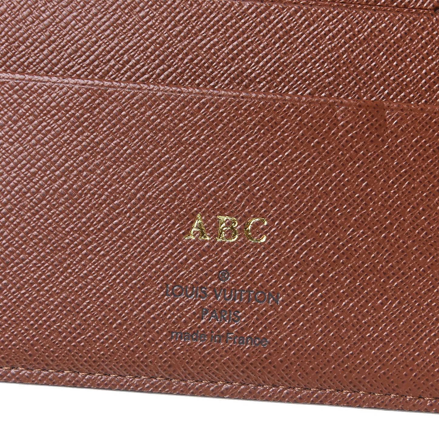 Monogram Medium Ring Agenda Cover
