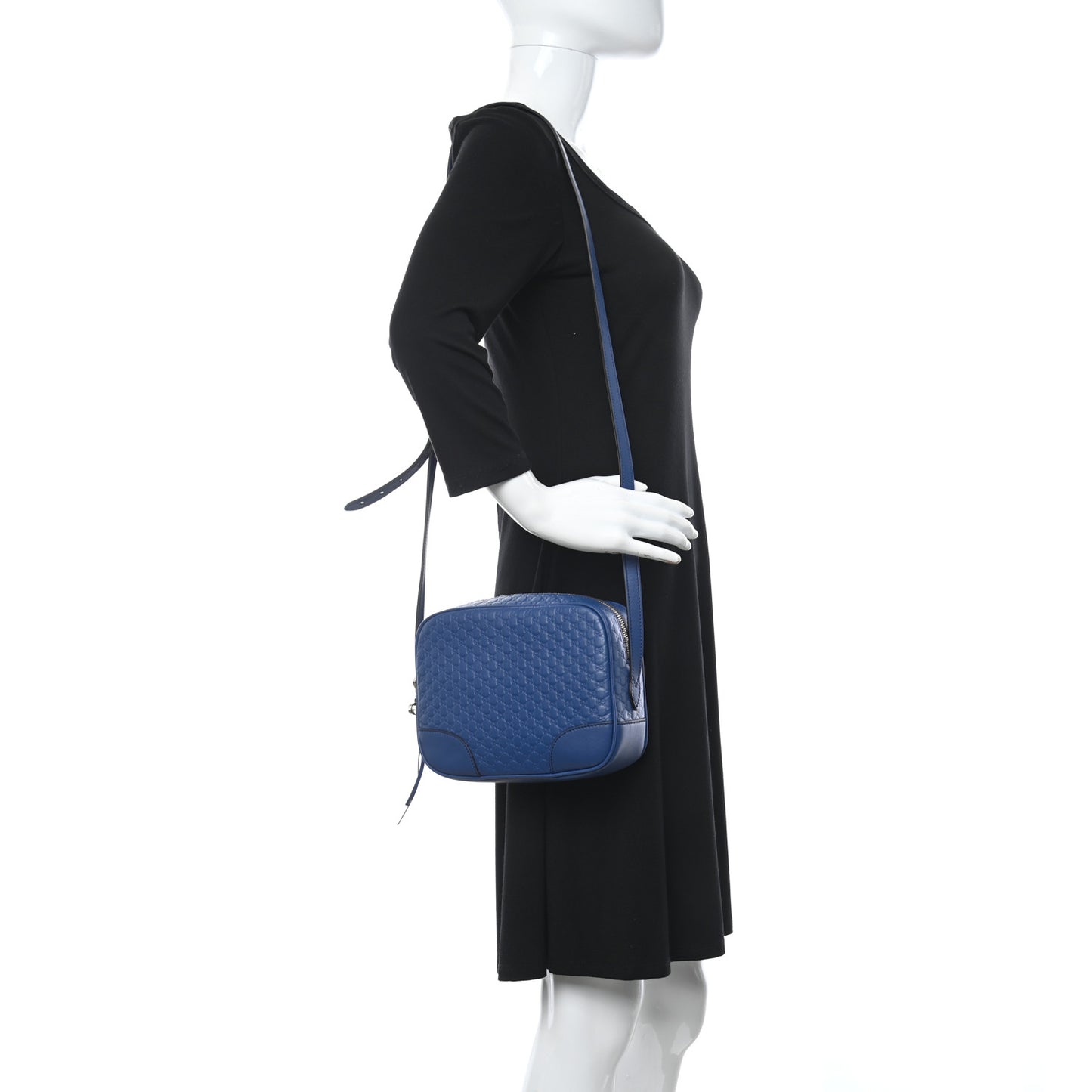 Soft Microguccissima Mini Bree Messenger Bag Caspian