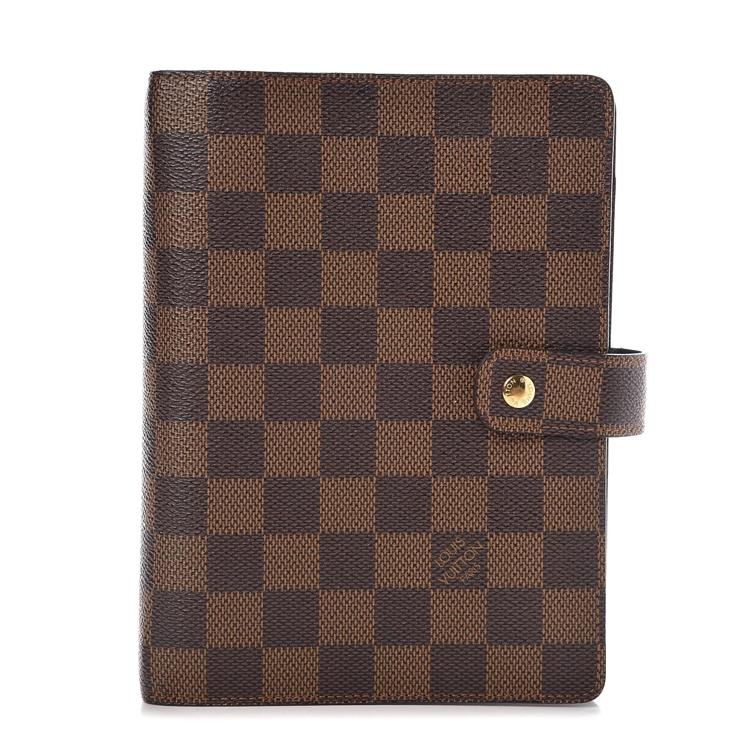 Louis Vuitton Damier Ebene Medium Ring Agenda Cover 1 of 7