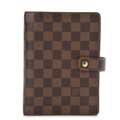 Louis Vuitton Damier Ebene Medium Ring Agenda Cover 1 of 7