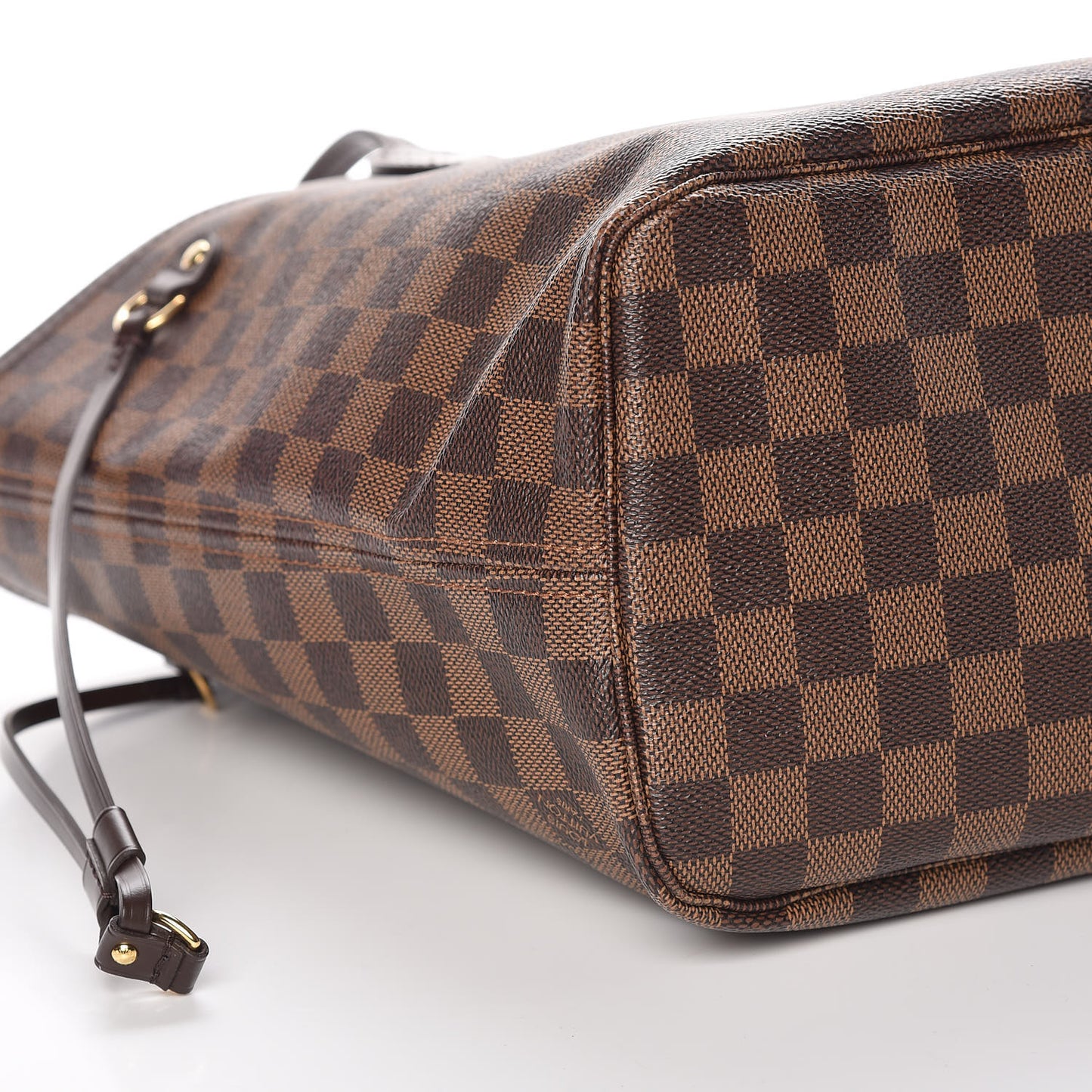 Damier Ebene Neo Neverfull MM Rose Ballerine