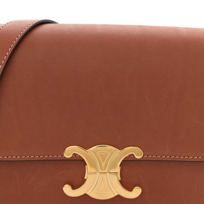 Celine Natural Calfskin Medium Triomphe Tan 8 of 13