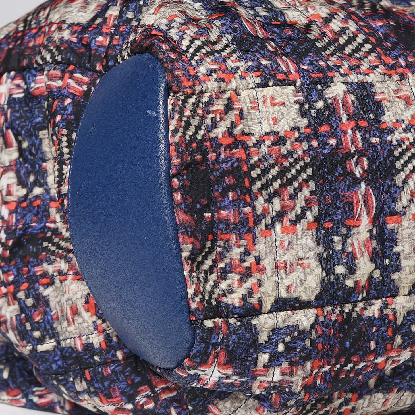 Lambskin Tweed Printed Tote Multicolor