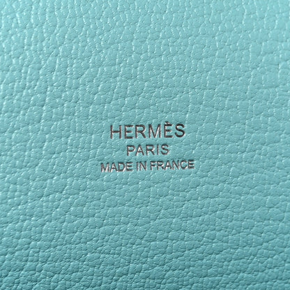 Hermes Swift Taurillon Clemence Jypsiere 28 Bleu Atoll 6 of 9