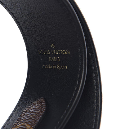 Louis Vuitton Monogram Bandouliere Shoulder Strap Black 3 of 3