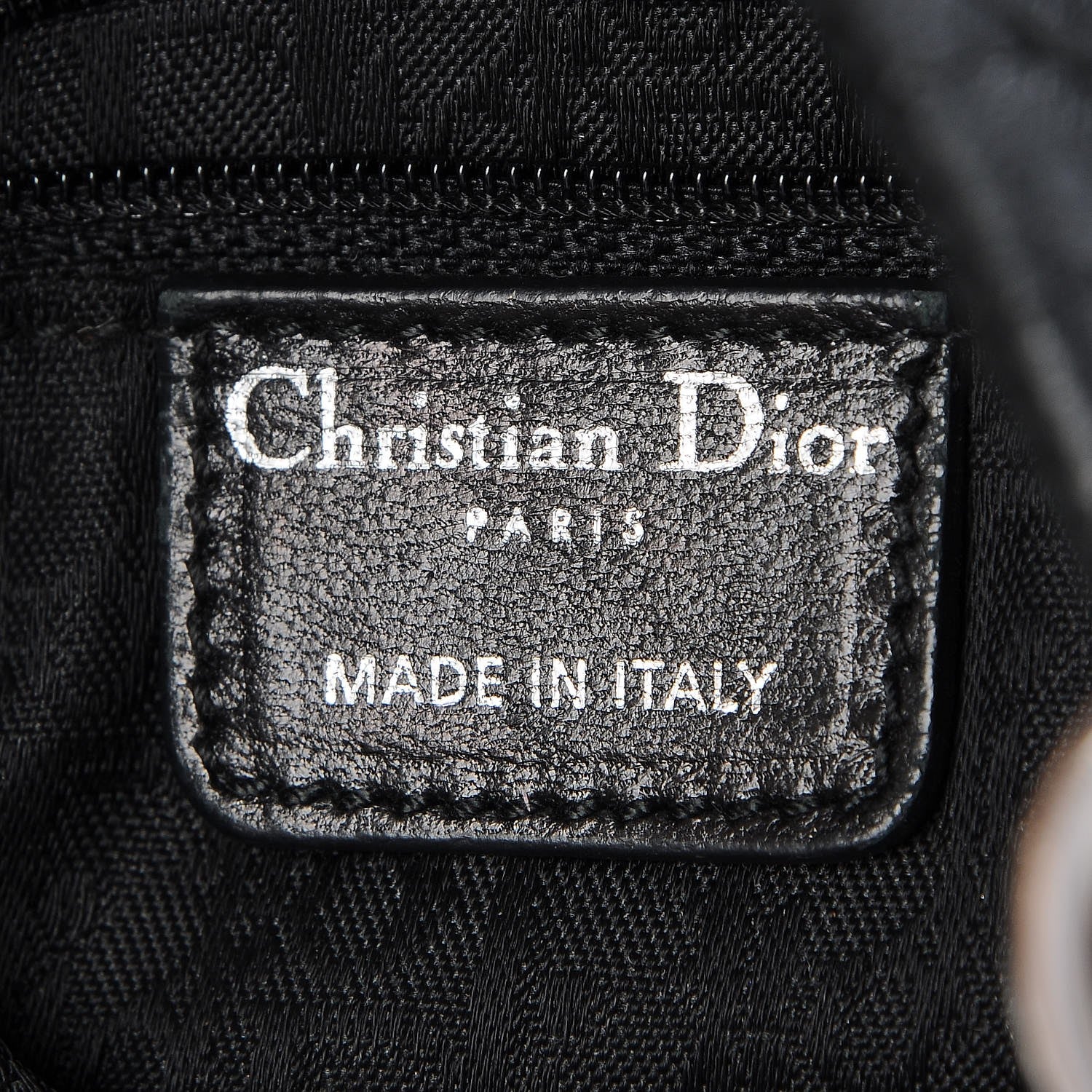 Christian Dior Lambskin Cannage Dior Soft Shopping Tote Black 6 of 17