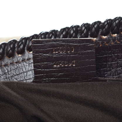 Gucci Monogram Large Horsebit Chain Hobo Dark Brown 7 of 9