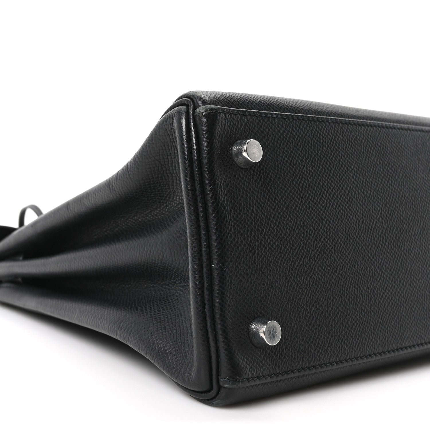 Hermes Epsom Kelly Retourne 28 Black 9 of 10