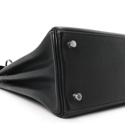 Hermes Epsom Kelly Retourne 28 Black 9 of 10