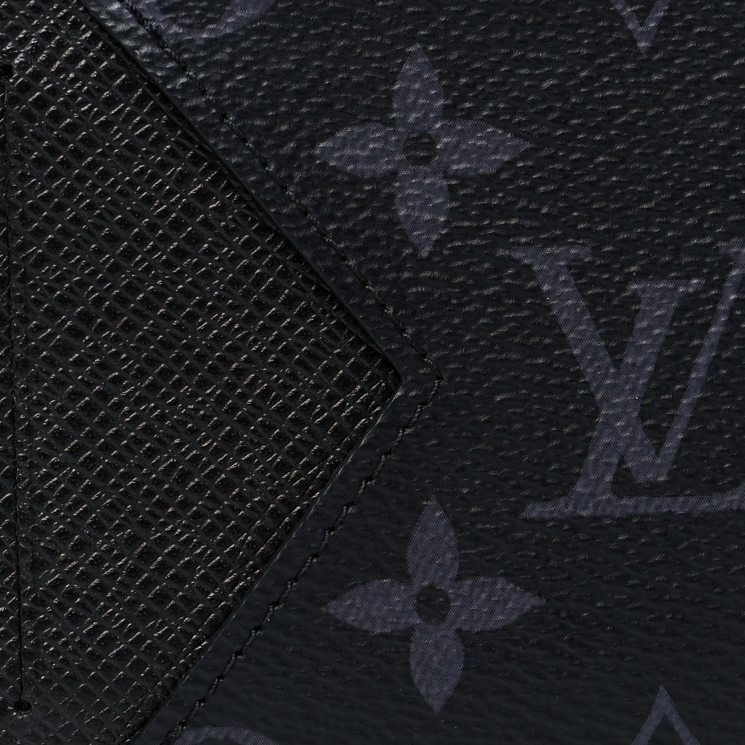 Louis Vuitton Taigarama Coin Card Holder Black 7 of 7