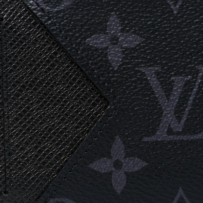 Louis Vuitton Taigarama Coin Card Holder Black 7 of 7