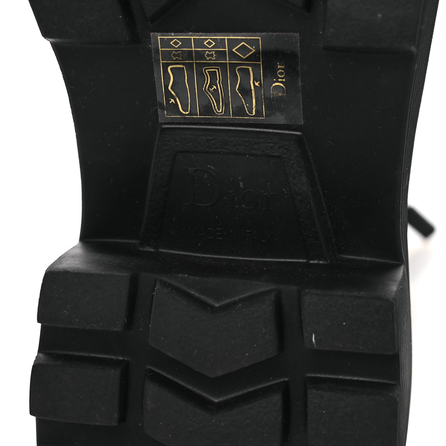 Nappa Stretch Dior Arcade Boots 39 Black