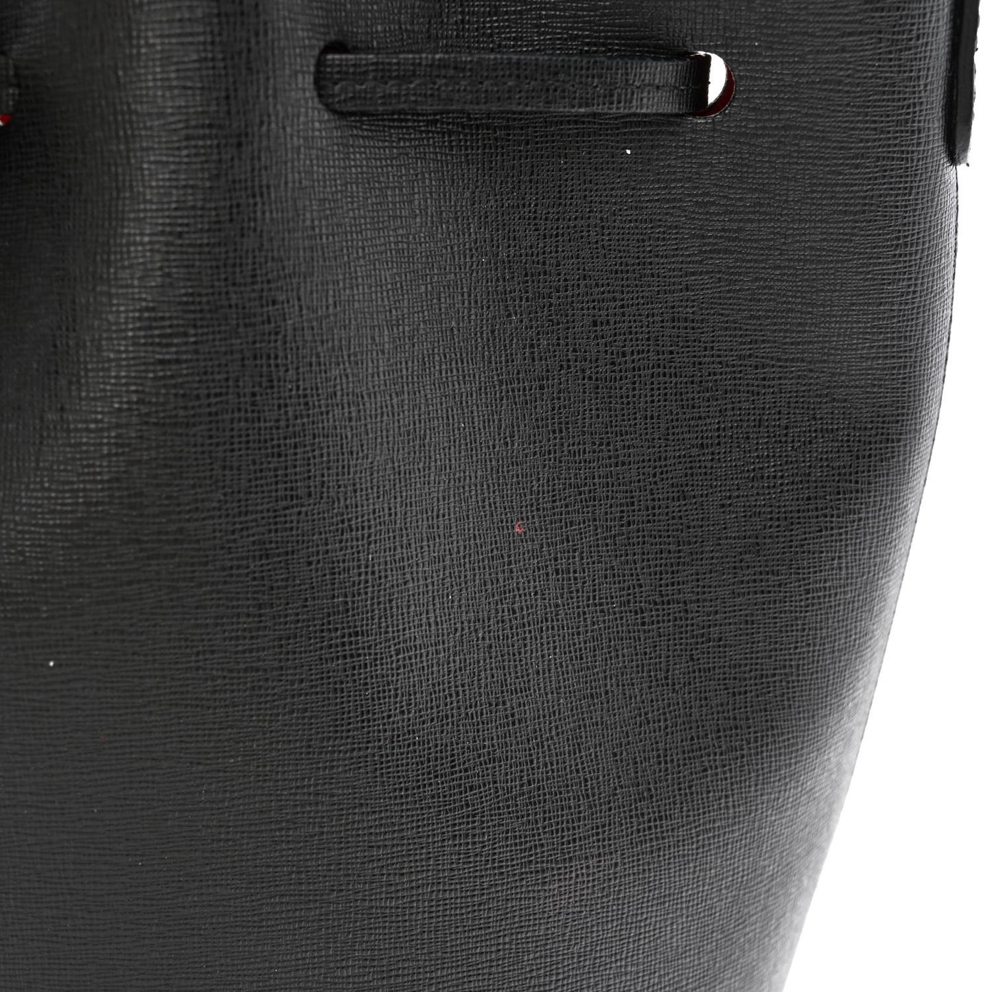 Saffiano Bucket Bag Black Flamma