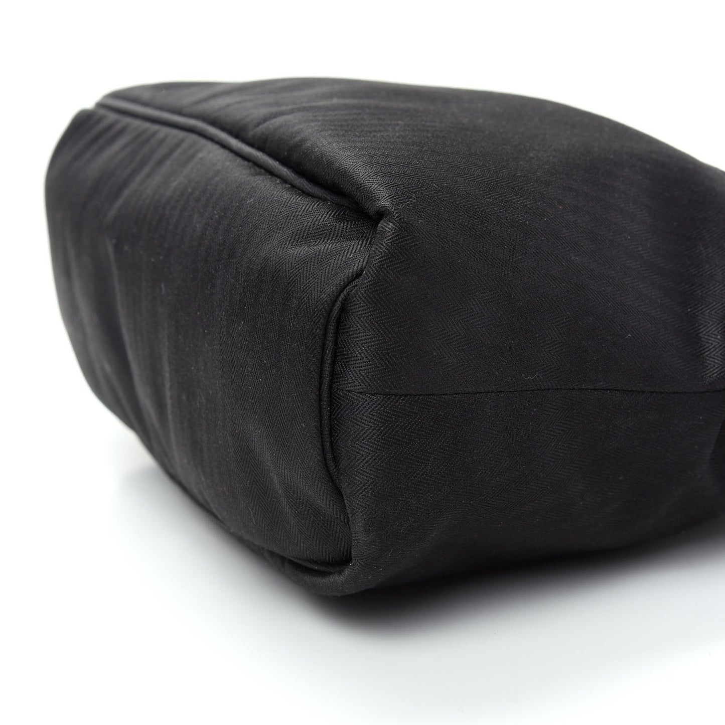 Cotton Canvas Bolide Travel Cosmetic Pouch Black