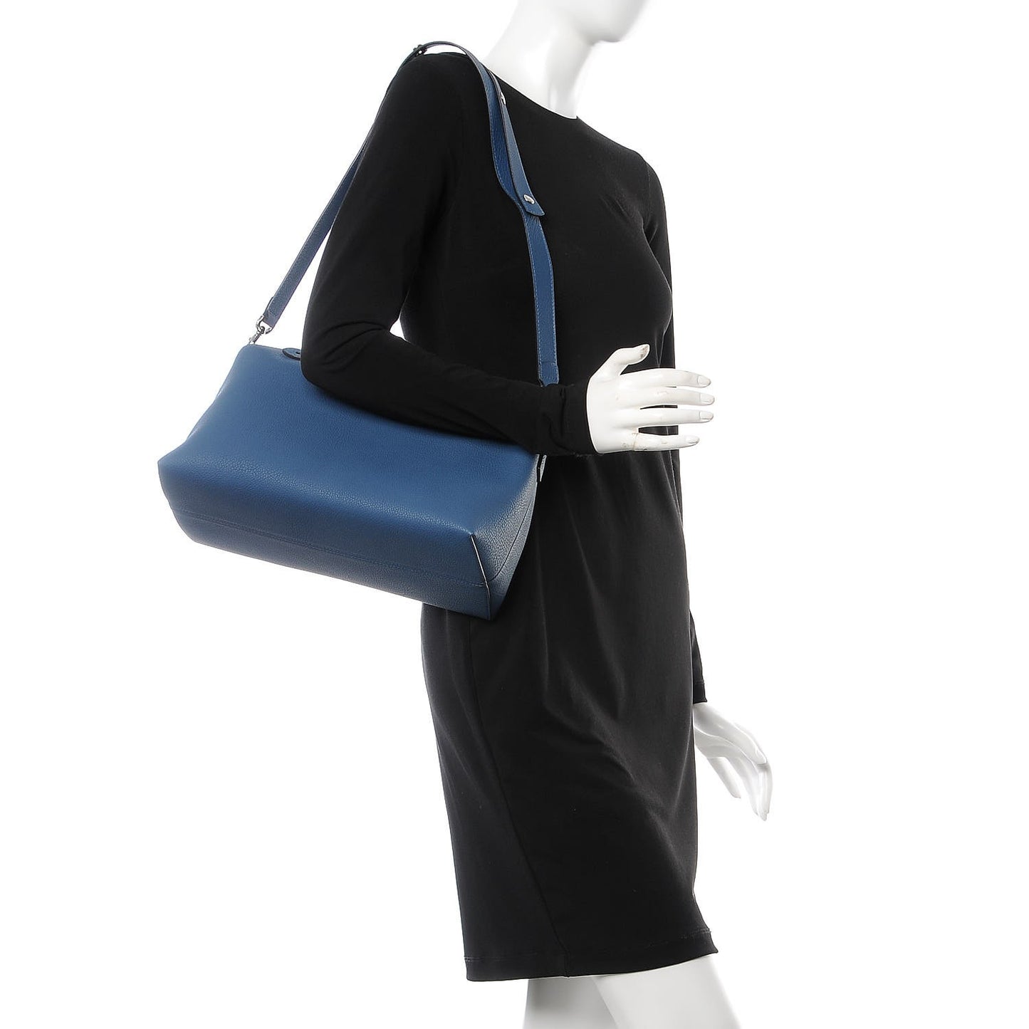 Vitello Camargue Large By The Way Boston Bag Blue