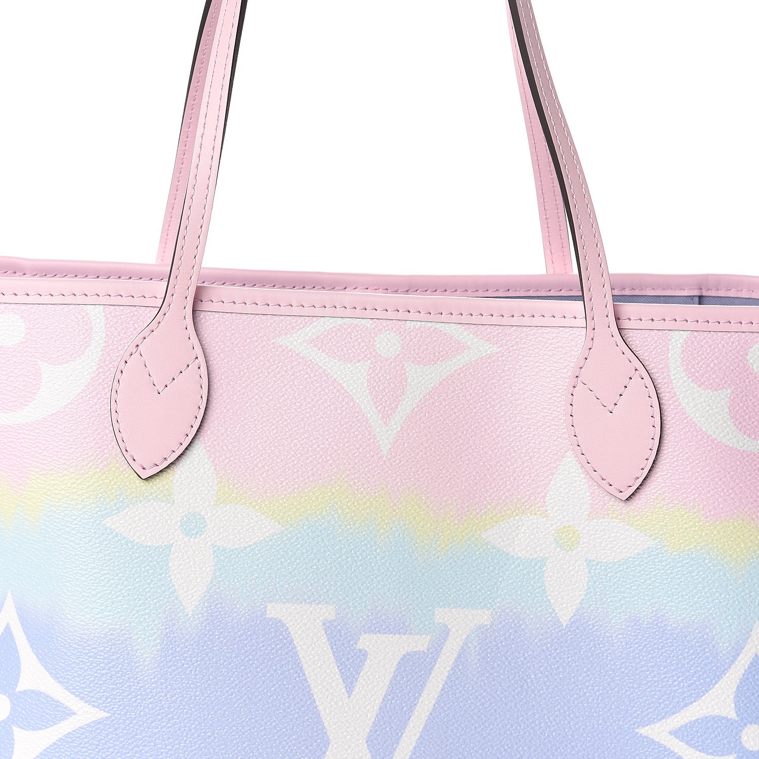 Louis Vuitton Monogram Escale Neverfull MM Pastel 7 of 10