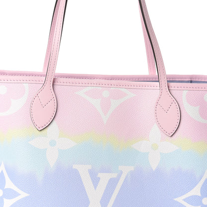 Louis Vuitton Monogram Escale Neverfull MM Pastel 7 of 10