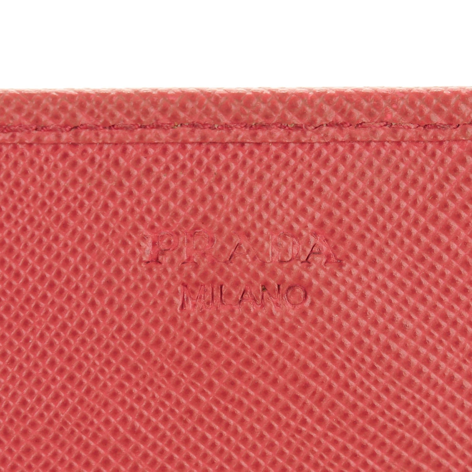 Prada Saffiano Metal Oro Chain Wallet Tamaris 6 of 9
