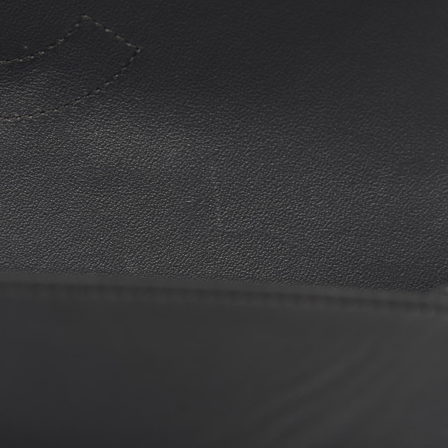 Chanel Lambskin Quilted Jumbo Double Flap Dark Grey 12 of 15
