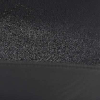 Chanel Lambskin Quilted Jumbo Double Flap Dark Grey 12 of 15