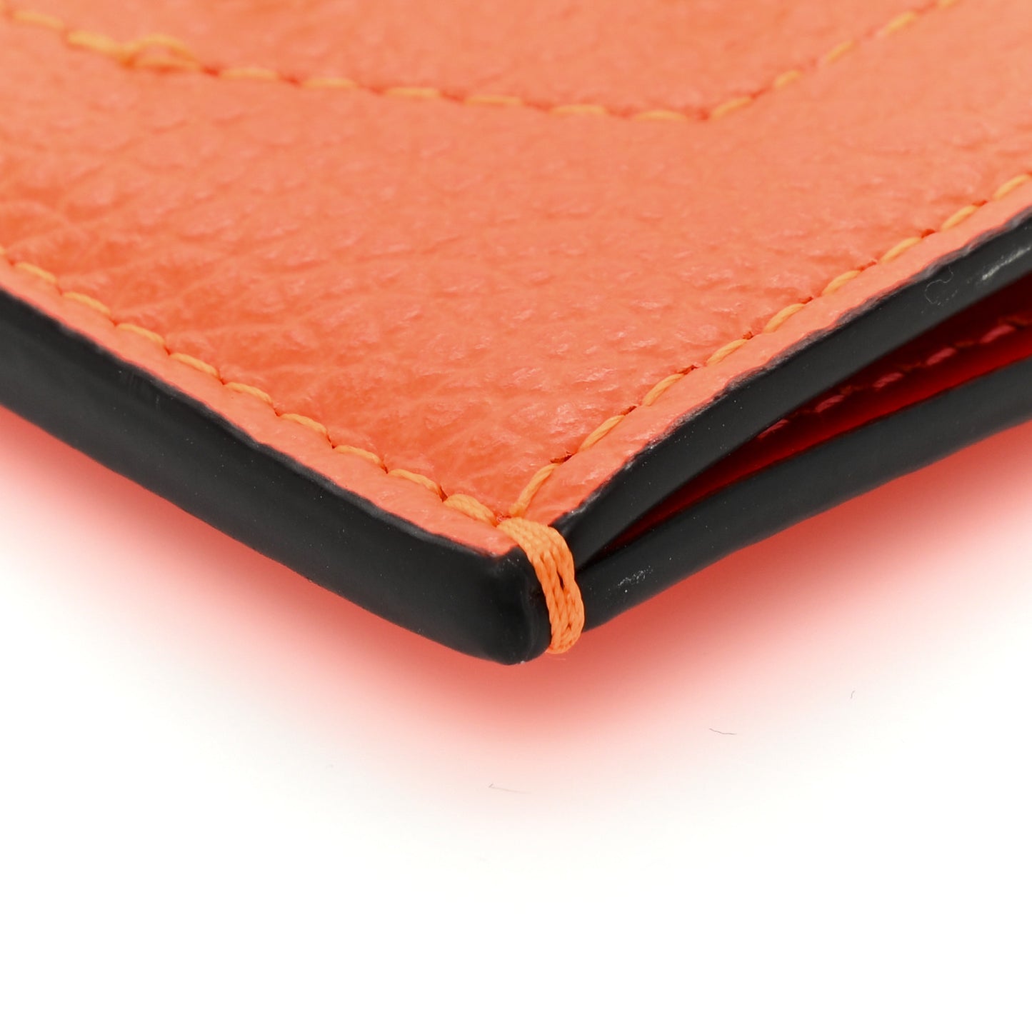 Empire Calfskin Spikes Loubilab Clutch Sunrise