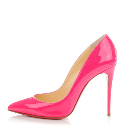 Christian Louboutin Patent Pigalle Follies 100 Pumps 39 Pinky 1 of 8