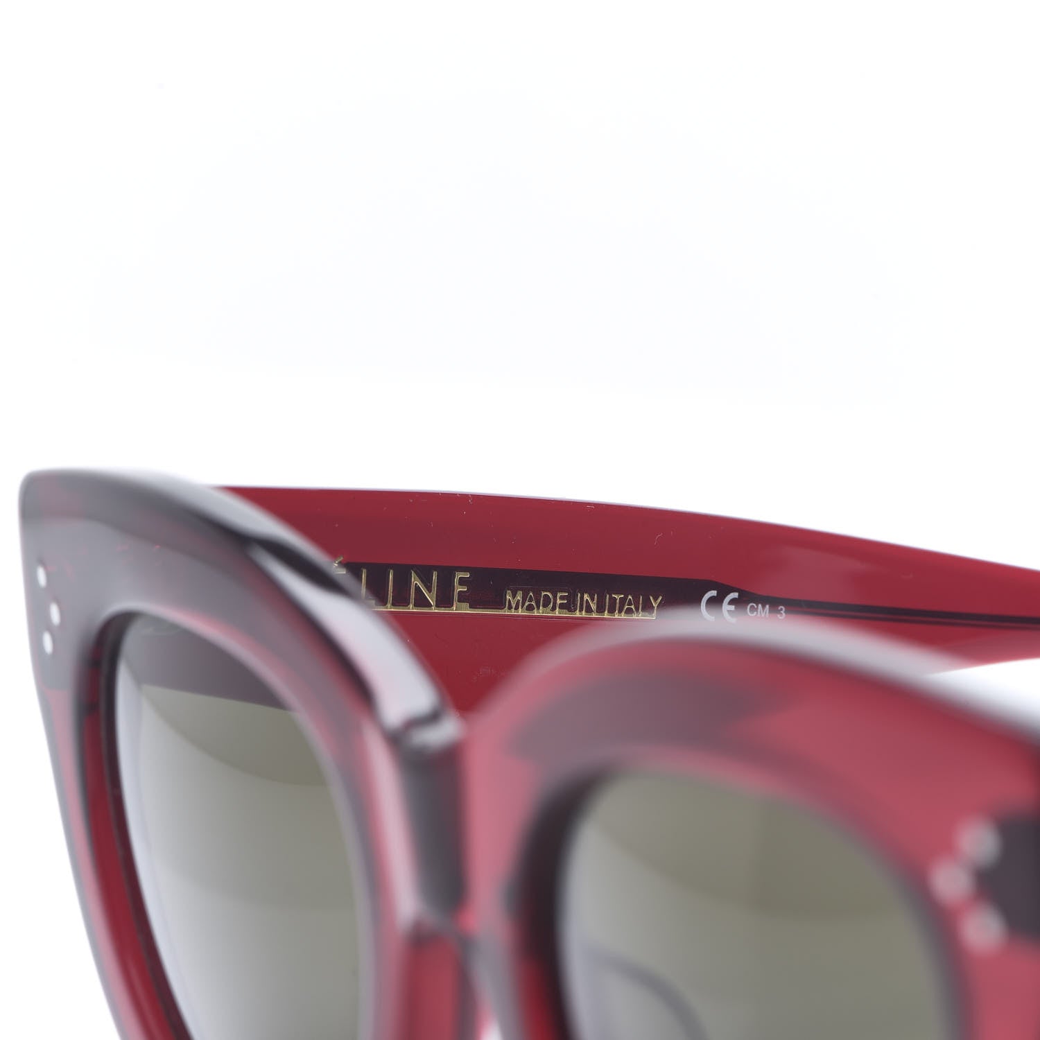Celine Caty Sunglasses CL41062/F/S Red 5 of 6