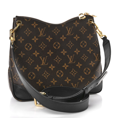 Louis Vuitton Monogram Odeon PM Black 3 of 9