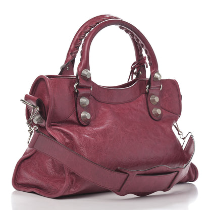 Balenciaga Agneau Giant 21 Silver Hardware City Cassis 3 of 13