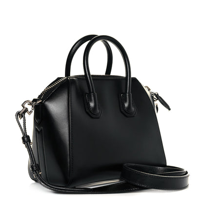 Givenchy Shiny Lord Calfskin Mini Antigona Black 3 of 9