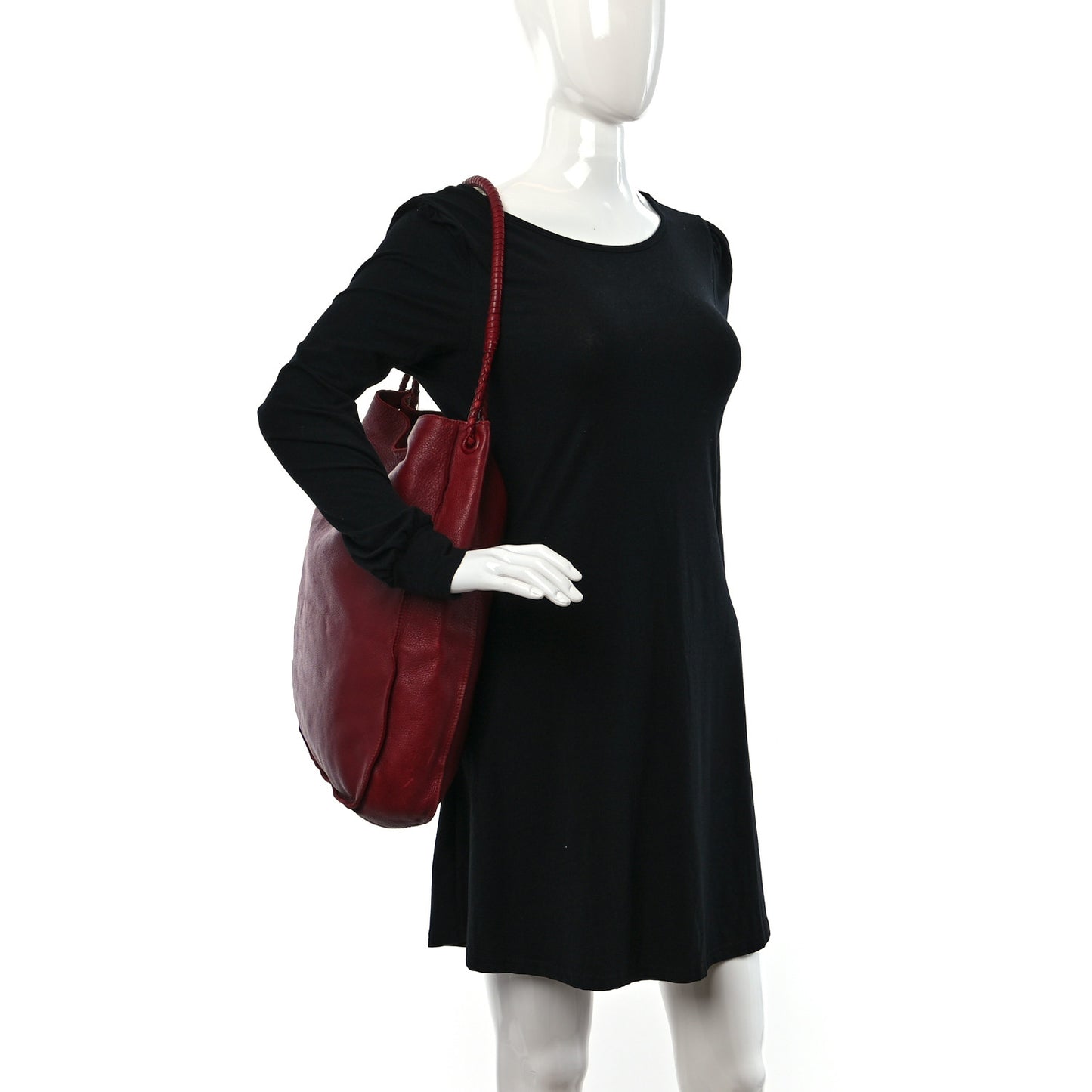 Cervo Deerskin Hobo Red