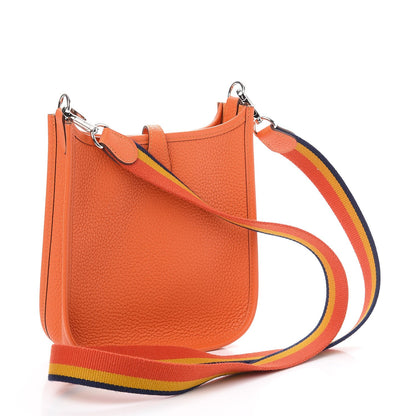 Hermes Taurillon Clemence Amazone Evelyne TPM Feu 3 of 8