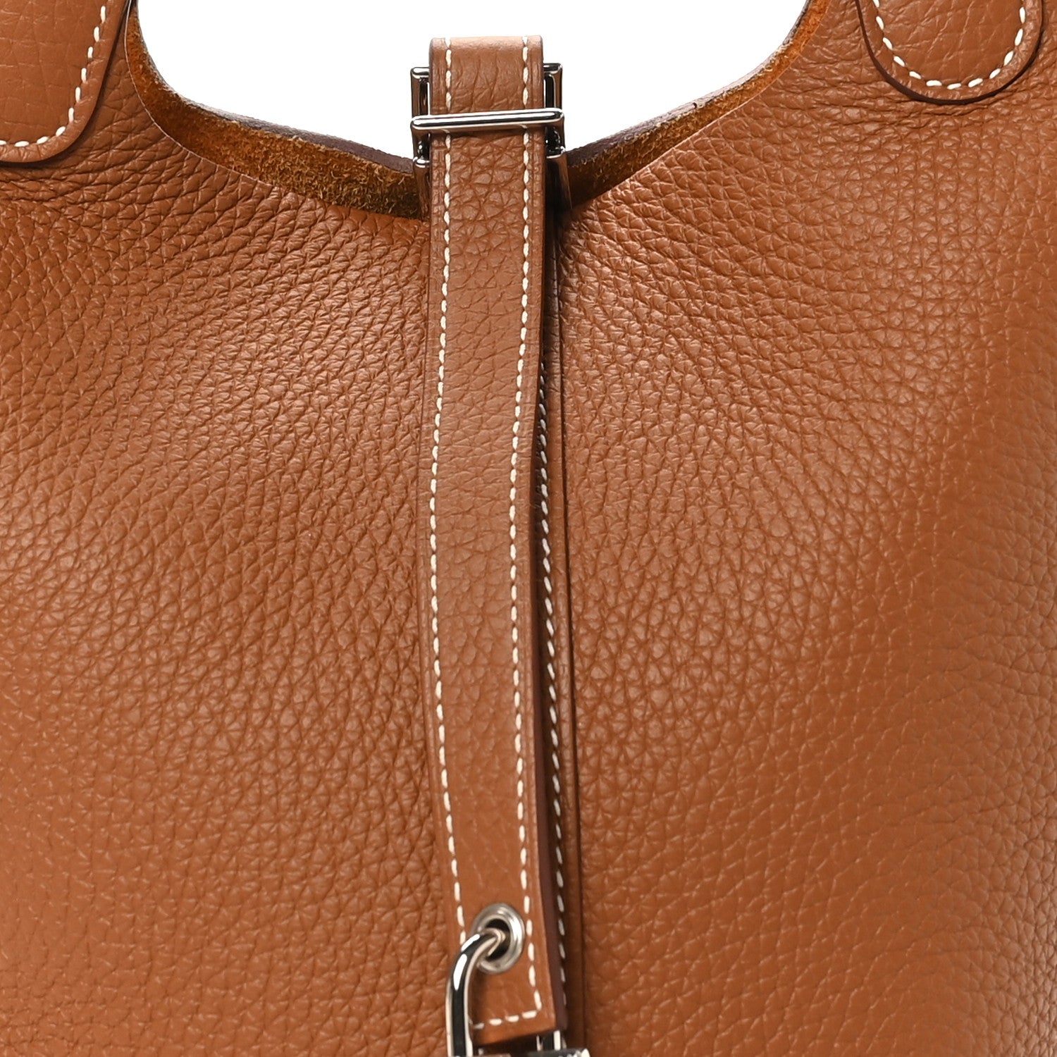 Hermes Taurillon Clemence Picotin Lock 18 PM Gold 8 of 10
