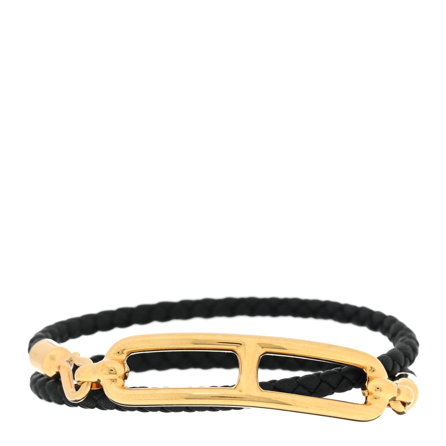 Swift Roulis Double Tour Bracelet Black