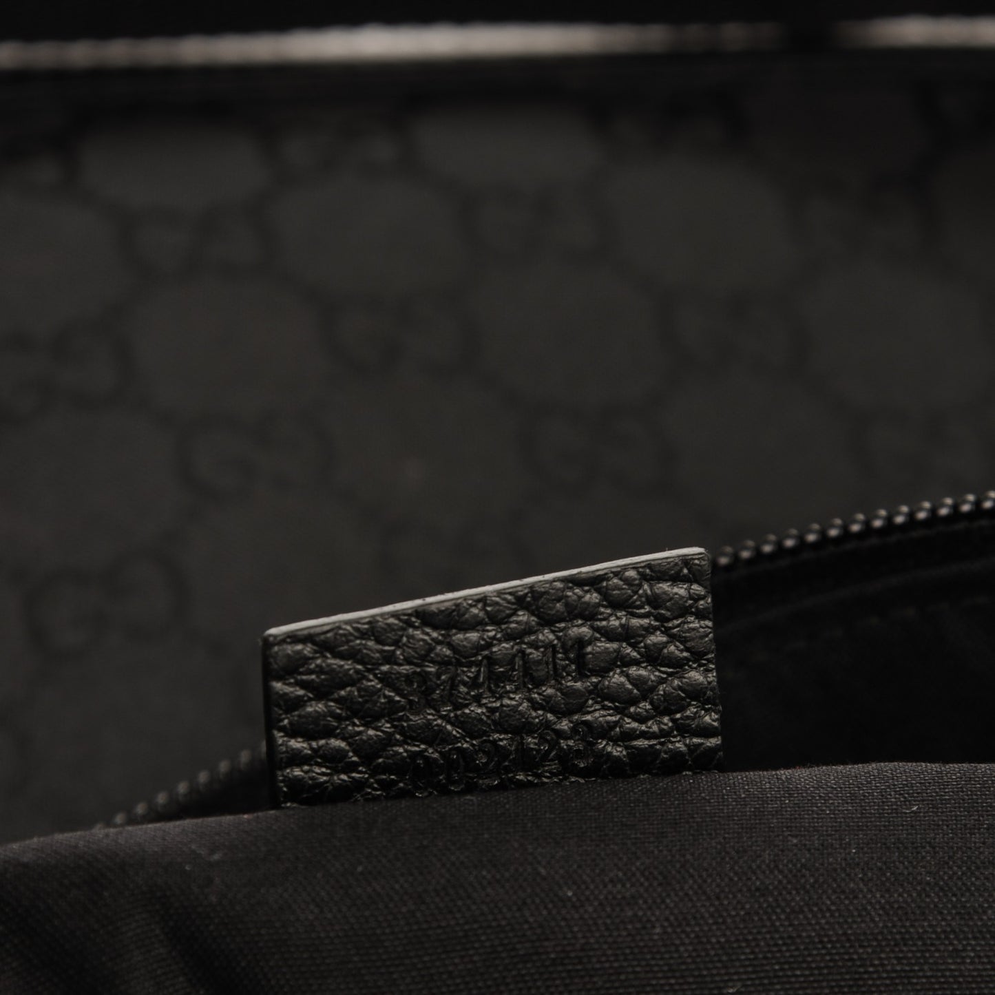 Nylon Monogram Messenger Black