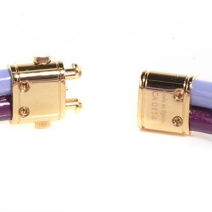 Louis Vuitton Epi Keep It Twice Bracelet 17 Lilac Amethyste 5 of 7