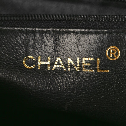 Chanel Lambskin Quilted CC Tassel Camera Case Black 6 of 9