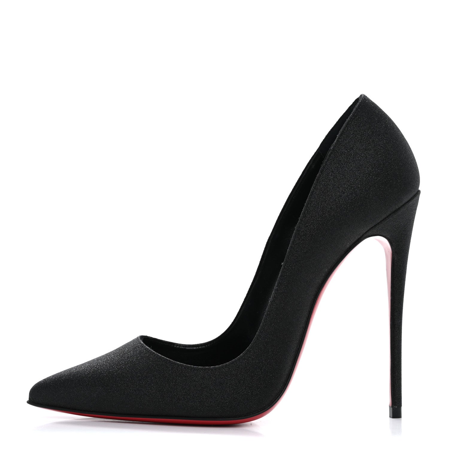 Christian Louboutin Glitter So Kate 120 Pumps 38 Black 1 of 8
