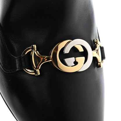 Gucci Nappa Zumi Mid Ankle Boots 37.5 Black 10 of 12