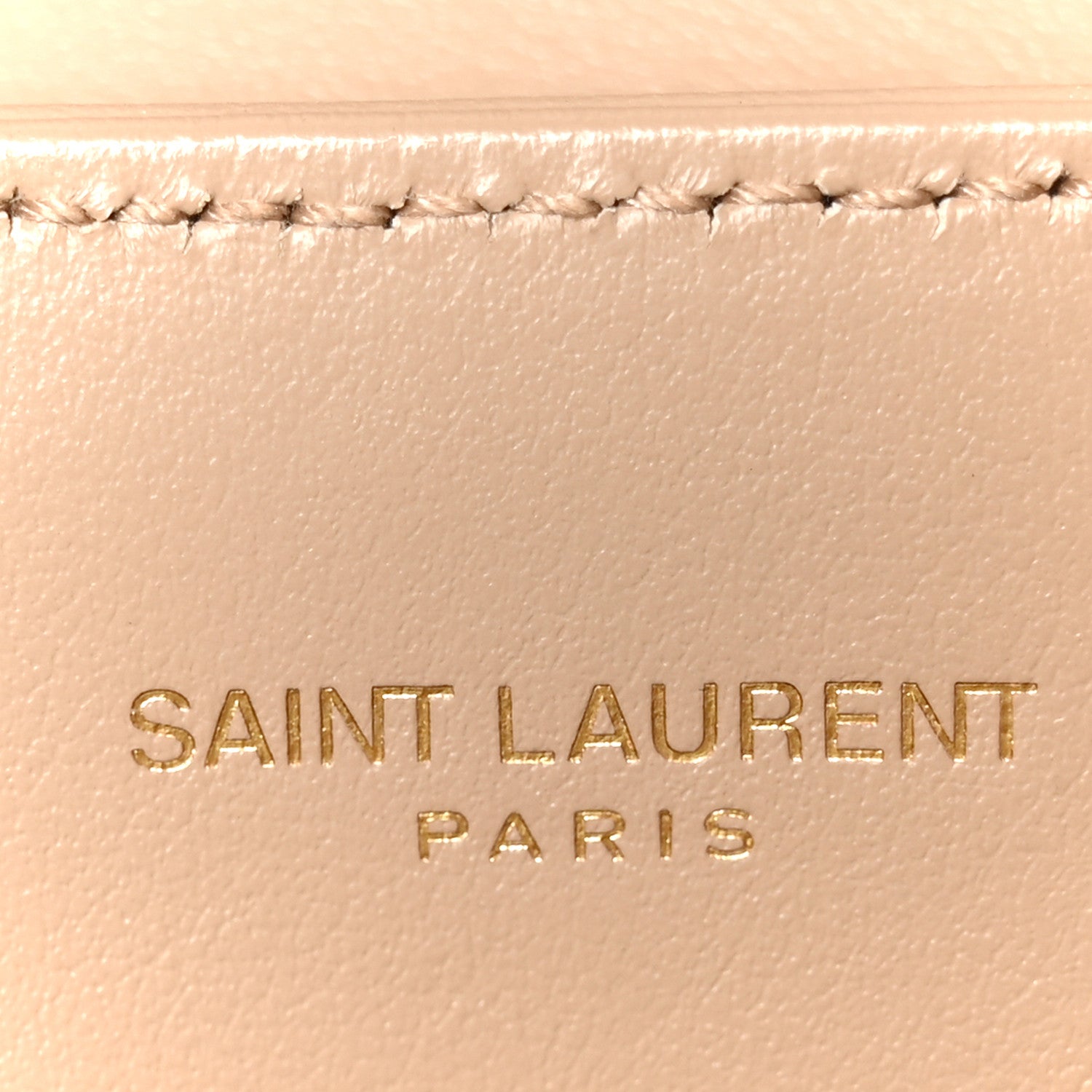 Saint Laurent Calfskin Y Quilted Monogram Small Loulou Chain Satchel Dark Beige 6 of 11
