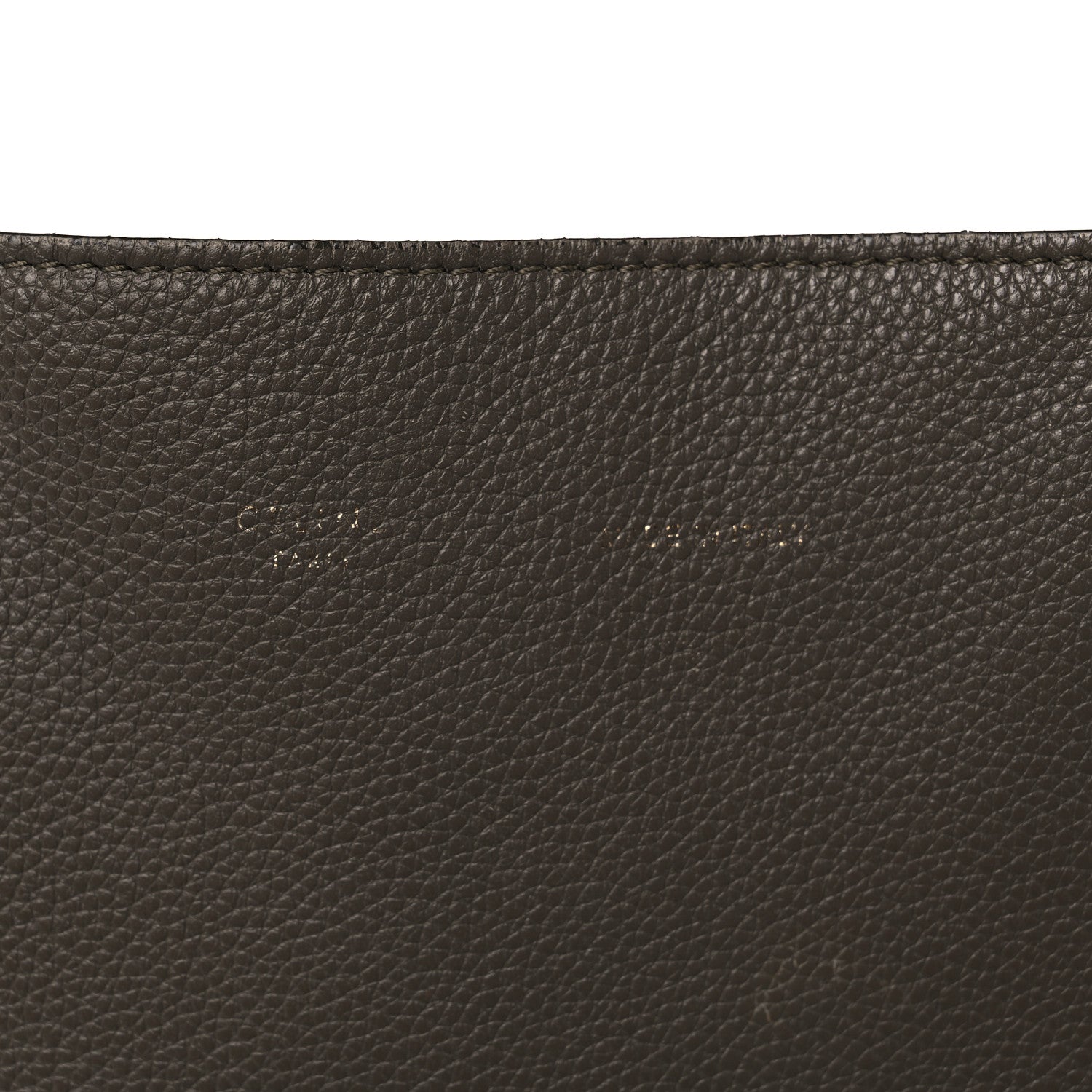 Celine Soft Grained Calfskin Small Belt Cabas Phantom Taupe 7 of 27