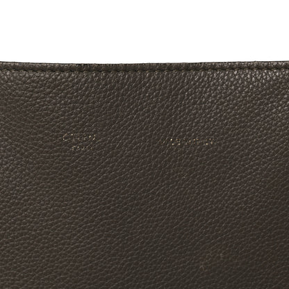 Celine Soft Grained Calfskin Small Belt Cabas Phantom Taupe 7 of 27