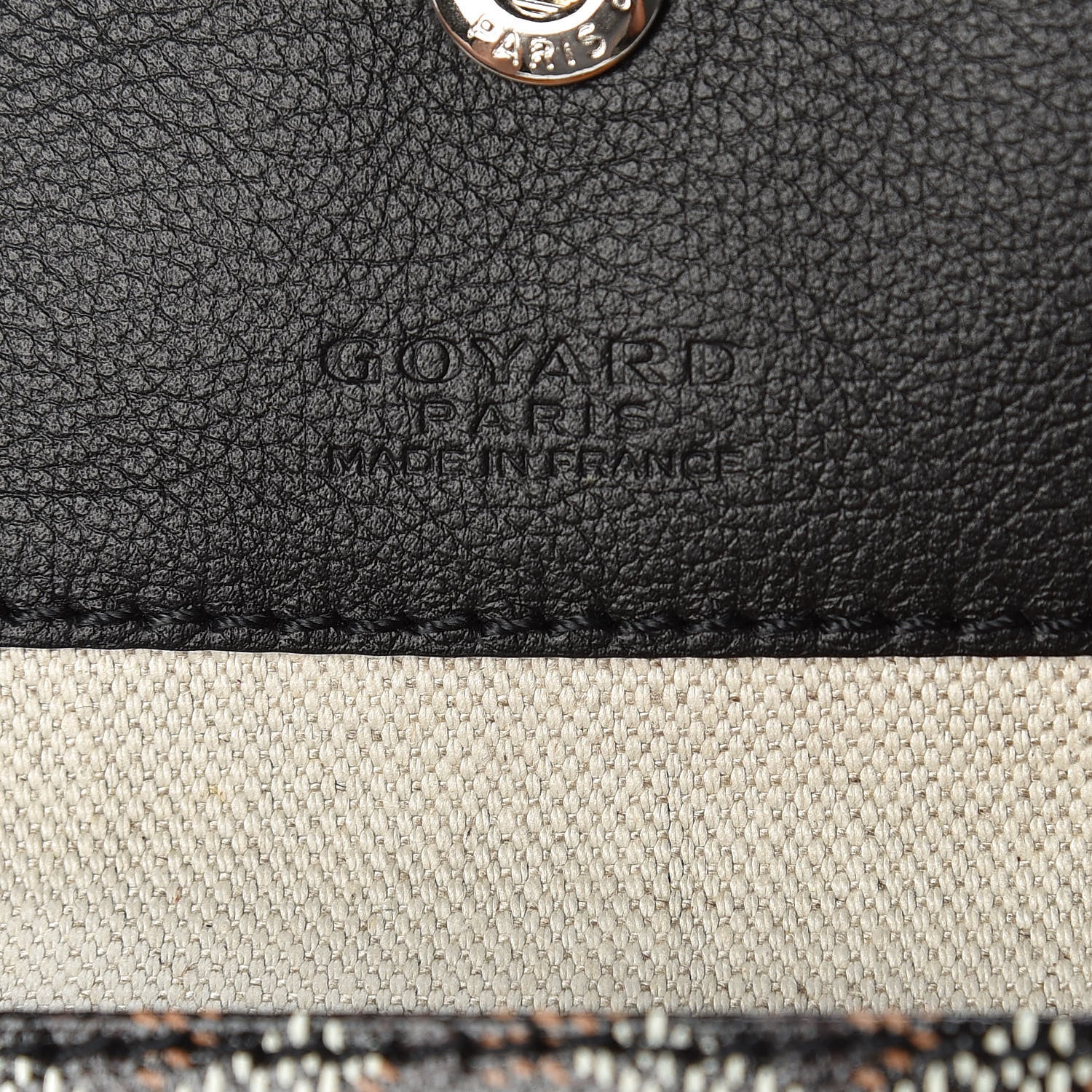 Goyard Goyardine Saint Louis PM Black 8 of 10