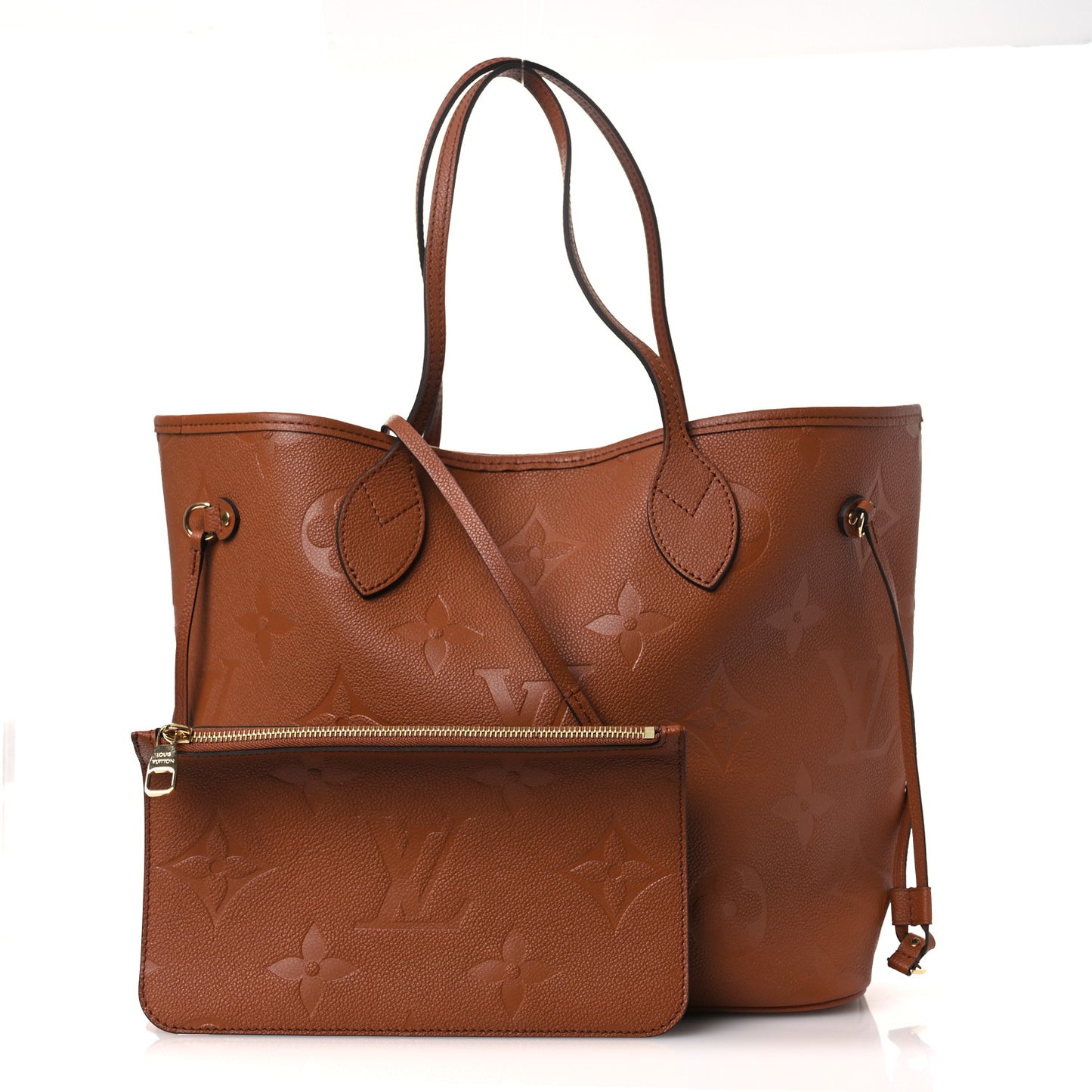 Empreinte Monogram Giant Neverfull MM Cognac