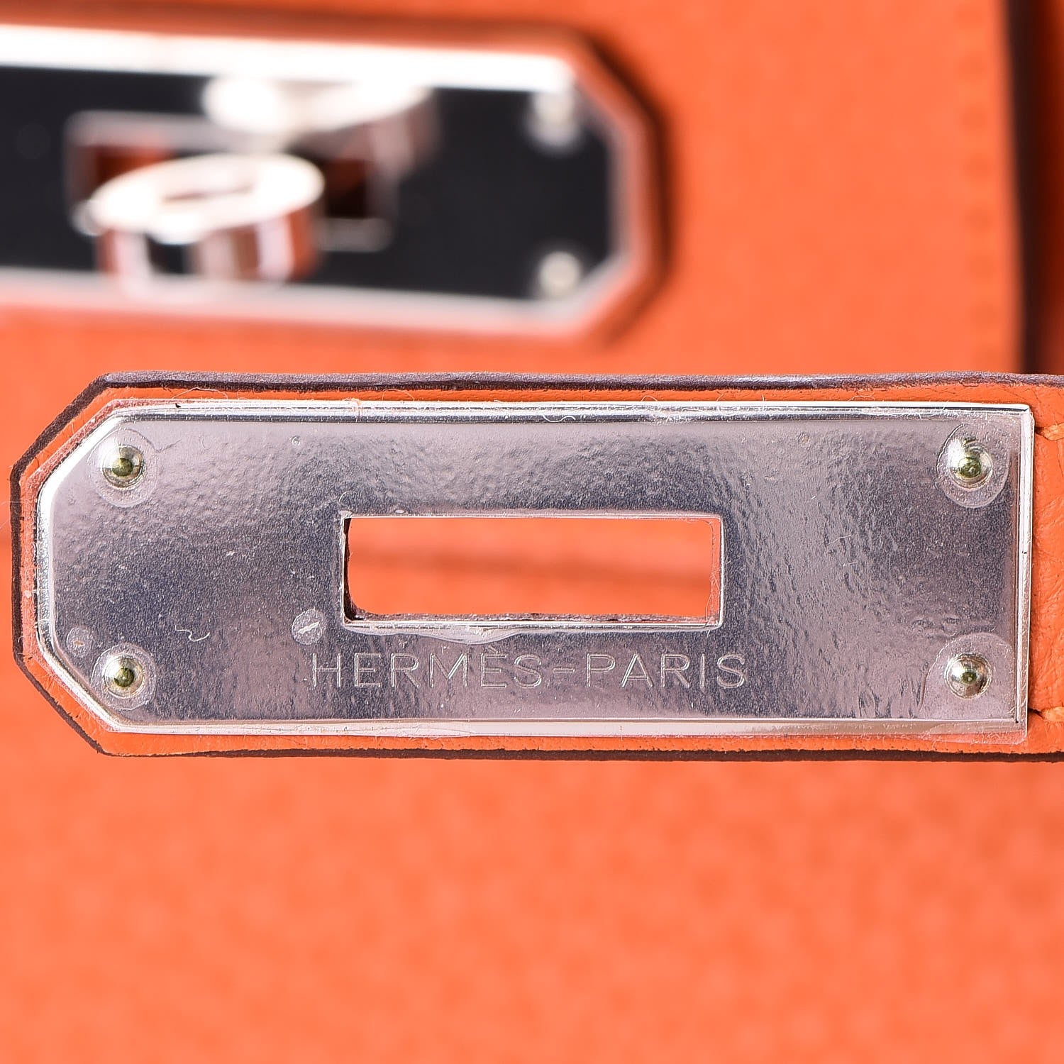 Hermes Taurillon Clemence Birkin 30 Feu 15 of 30