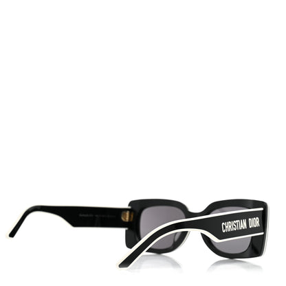 Christian Dior Diorpacific S1U Square Sunglasses Black White 4 of 8