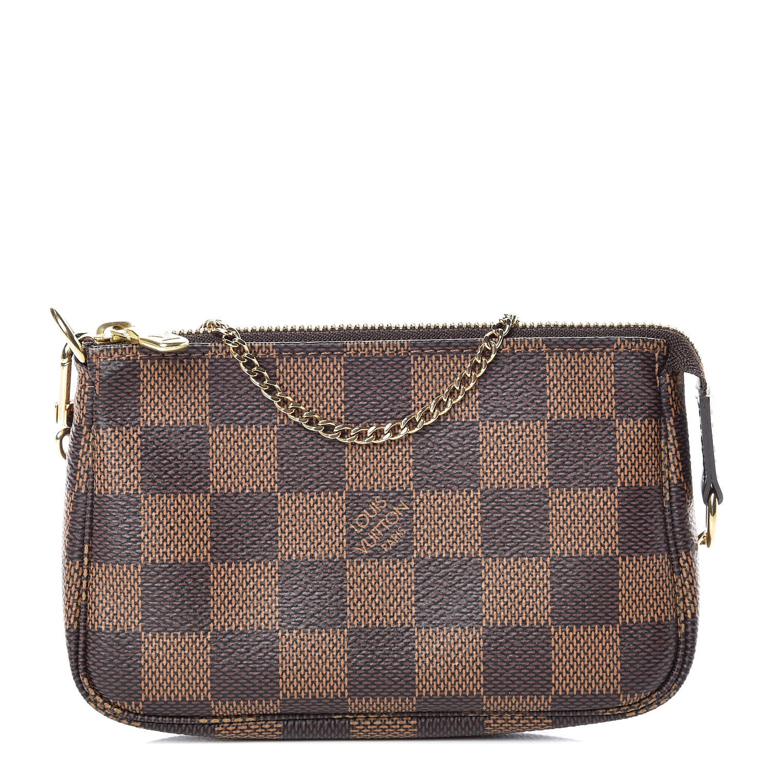 Louis Vuitton Damier Ebene Mini Pochette Accessories 1 of 11